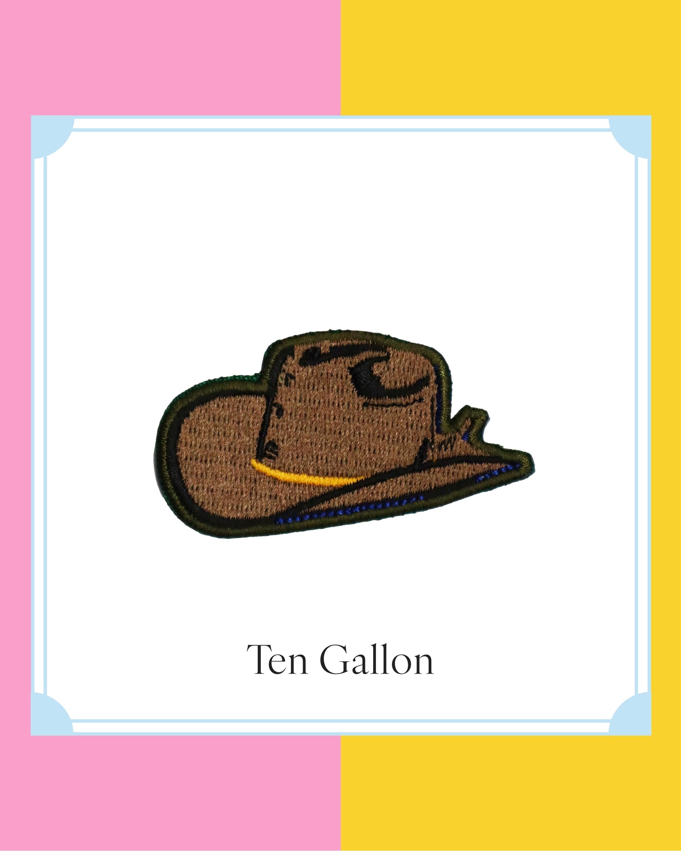 Patches Appliques & Patches Ten-Gallon Katie Kime