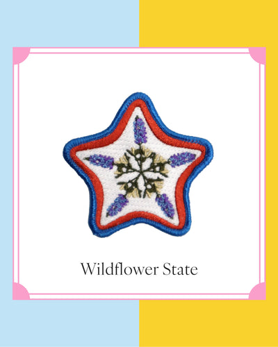 Patches Appliques & Patches Wildflower State Katie Kime