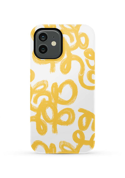 Penelope iPhone Case Phone Case Yellow / iPhone 12 / Tough Katie Kime