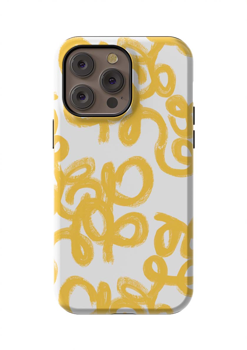 Penelope iPhone Case Phone Case Yellow / iPhone 14 Pro Max / Tough Katie Kime