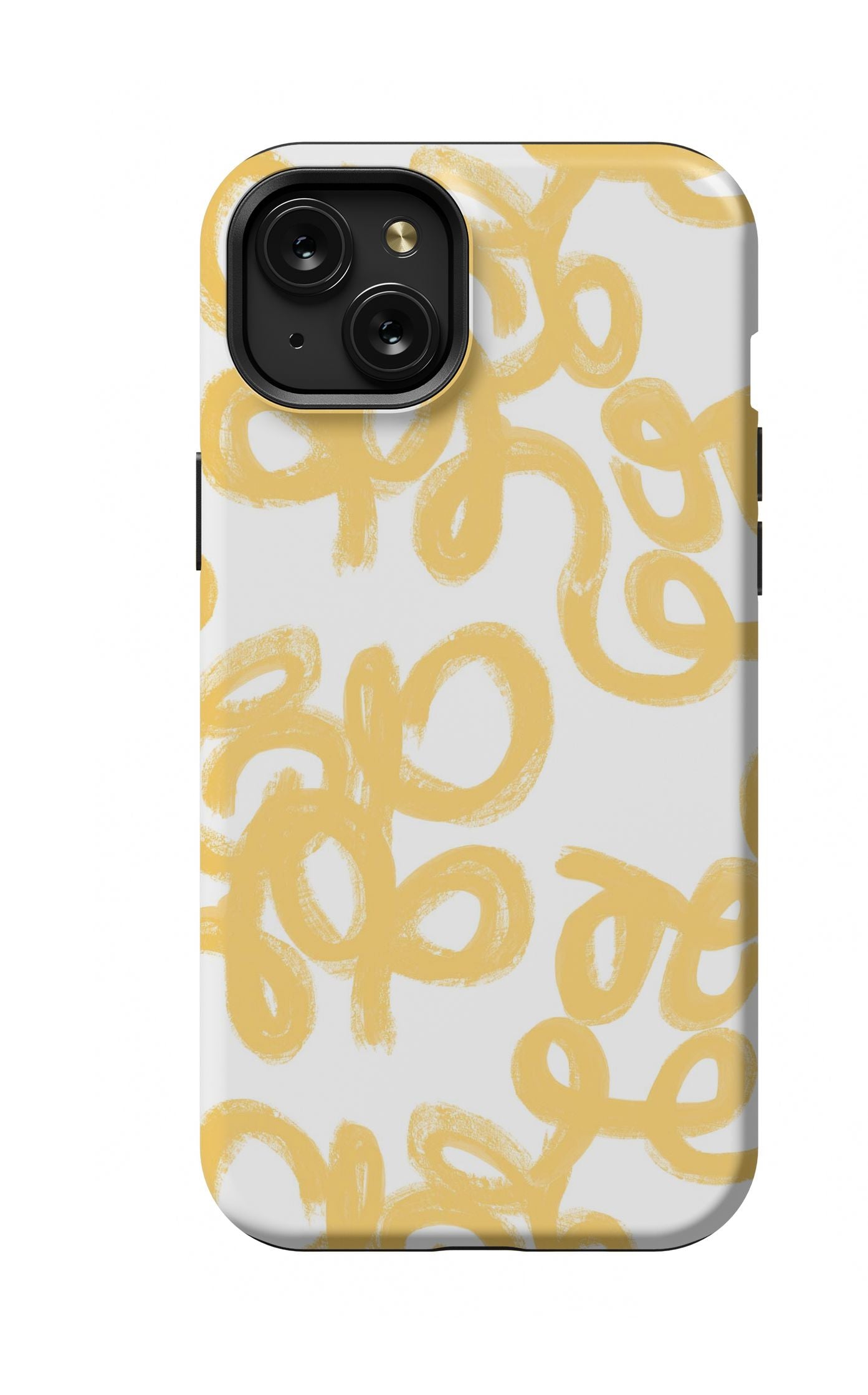 Penelope iPhone Case Phone Case Yellow / iPhone 15 Plus / MagSafe Tough Katie Kime