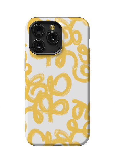 Penelope iPhone Case Phone Case Yellow / iPhone 15 Pro Max / Tough Katie Kime