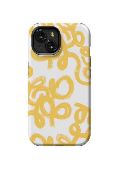 Penelope iPhone Case Phone Case Yellow / iPhone 15 / Tough Katie Kime