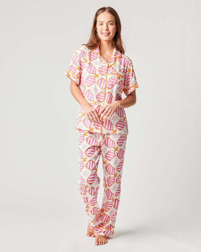 Pickleball Pajama Pants Set Pajama Set Katie Kime