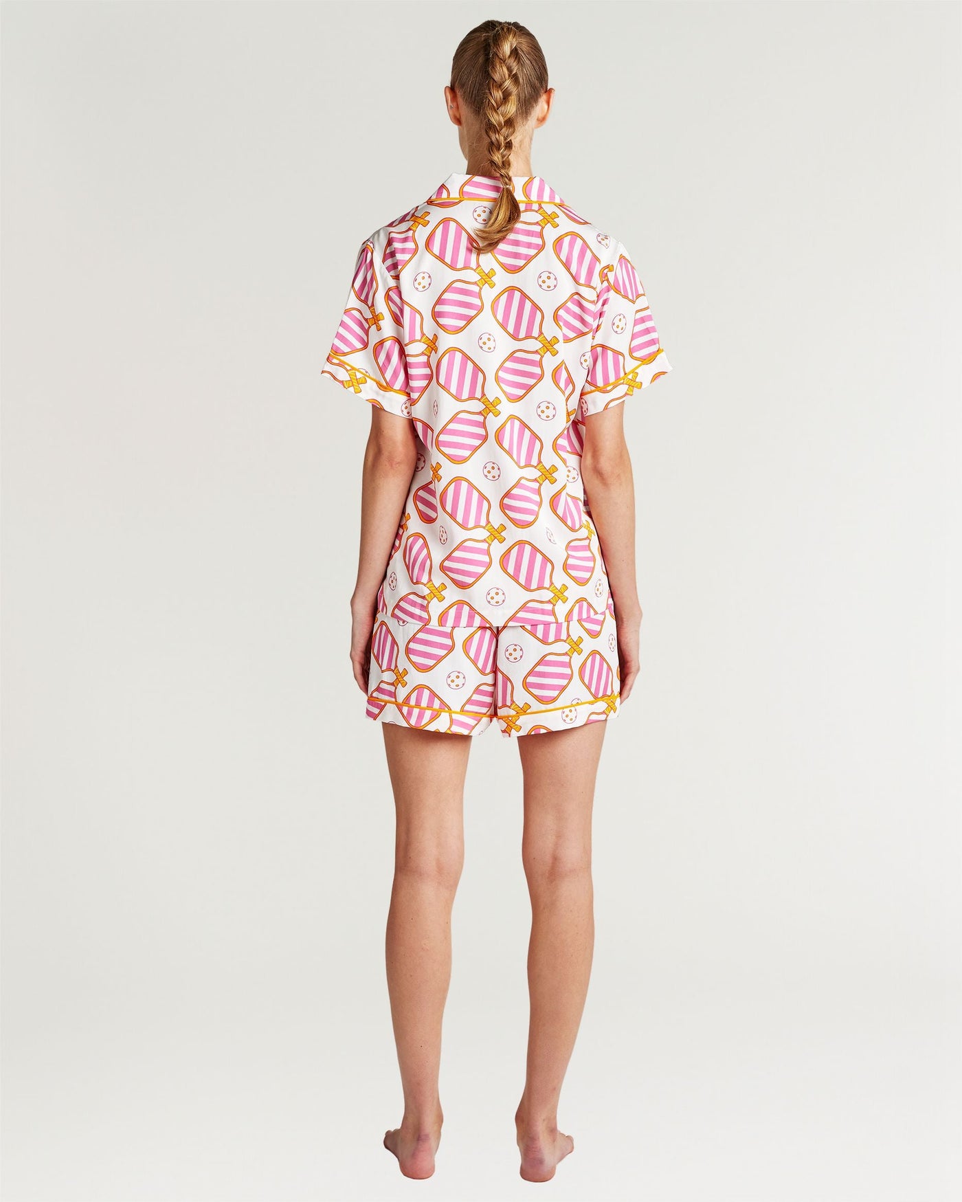 Pickleball Pajama Shorts Set Pajama Set Katie Kime