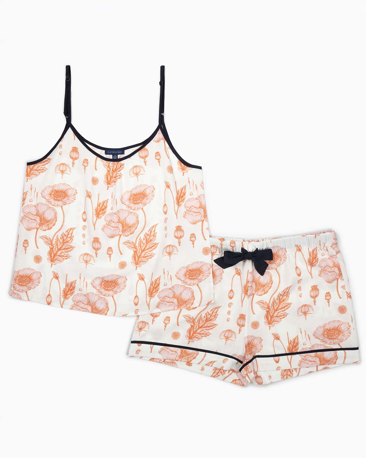 Poppy Cami Shorts Set Pajama Set Katie Kime