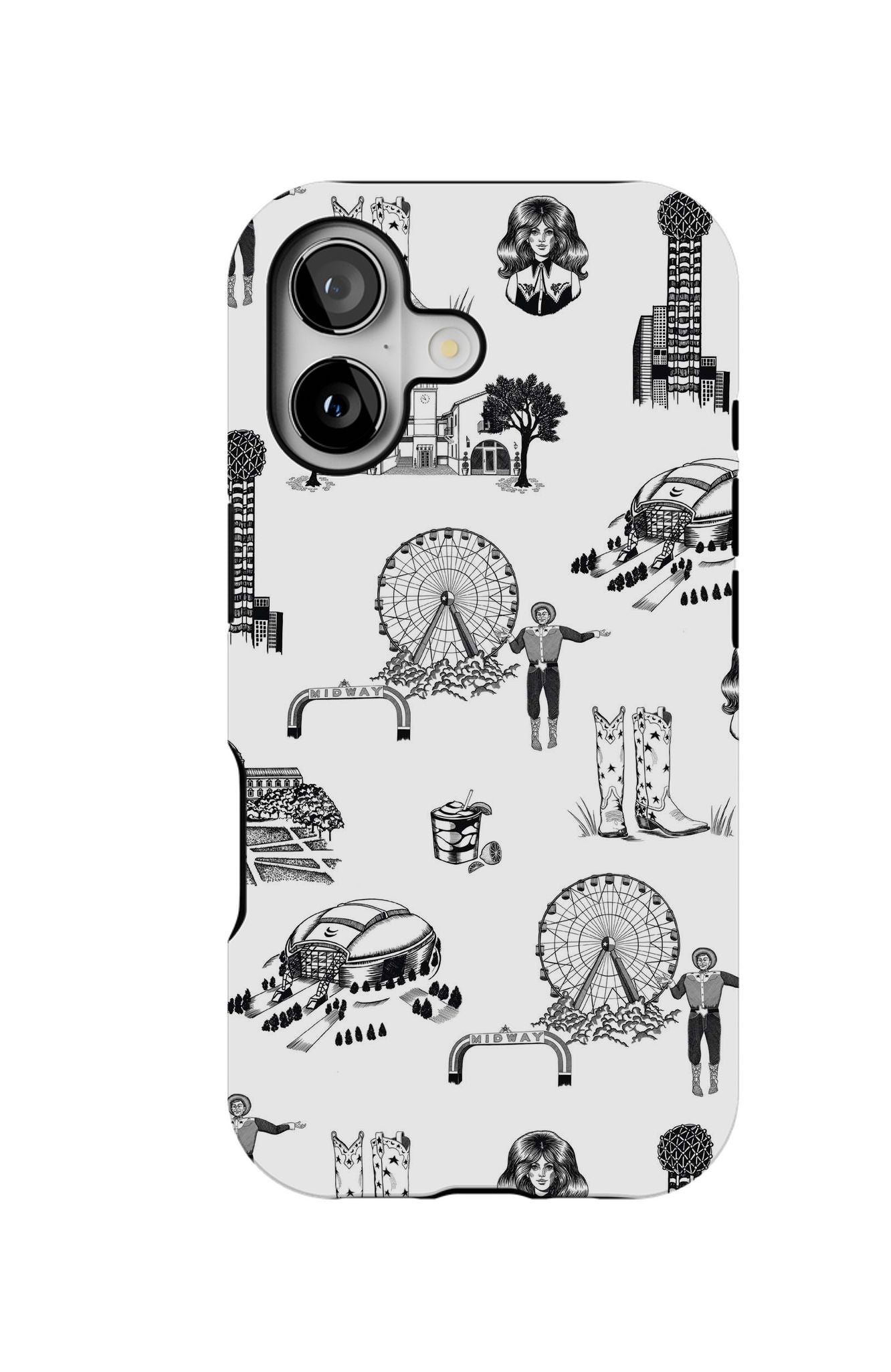 Dallas Toile iPhone Case Katie Kime