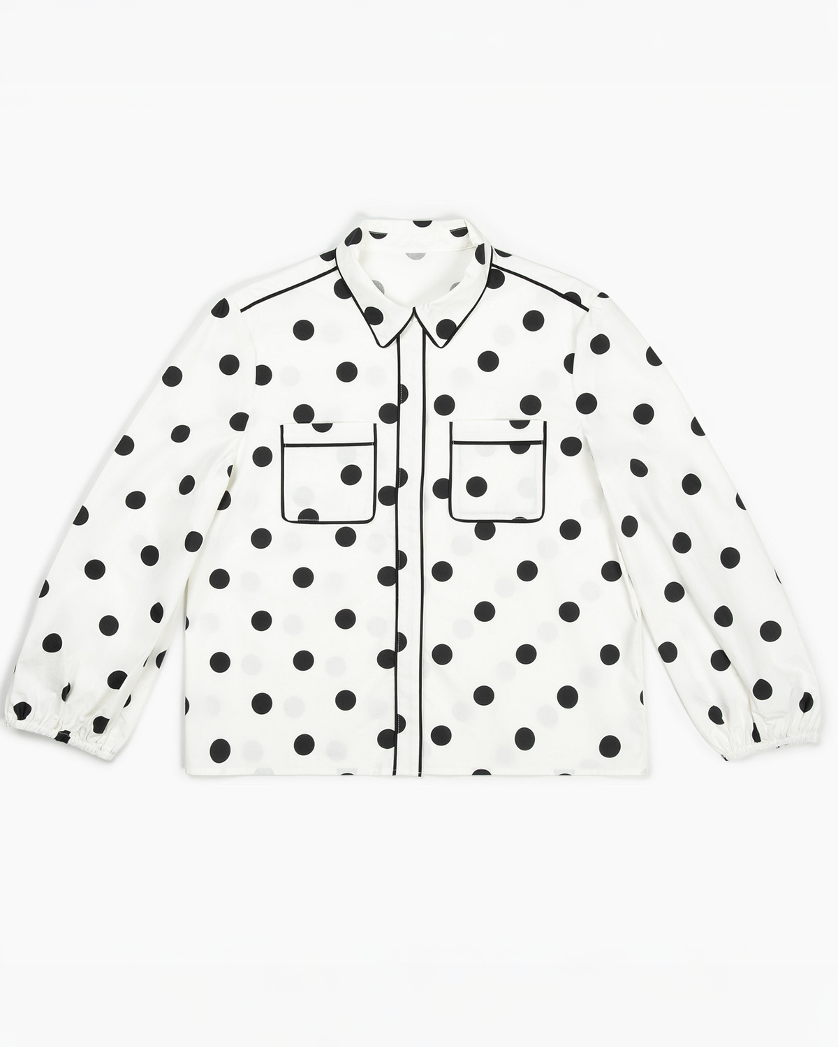 Quinn Top in Polka Dot Top Katie Kime