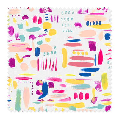 Remy Dabs Fabric Fabric By The Yard / Pink / Cotton Katie Kime