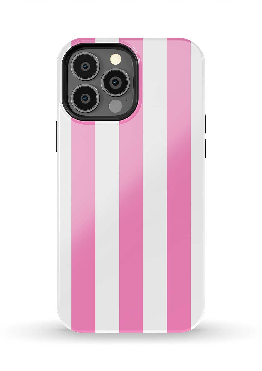 Retro Stripe iPhone Case Phone Case Pink / iPhone 13 Pro Max / Tough Katie Kime