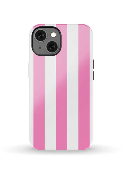 Retro Stripe iPhone Case Phone Case Pink / iPhone 13 / Tough Katie Kime