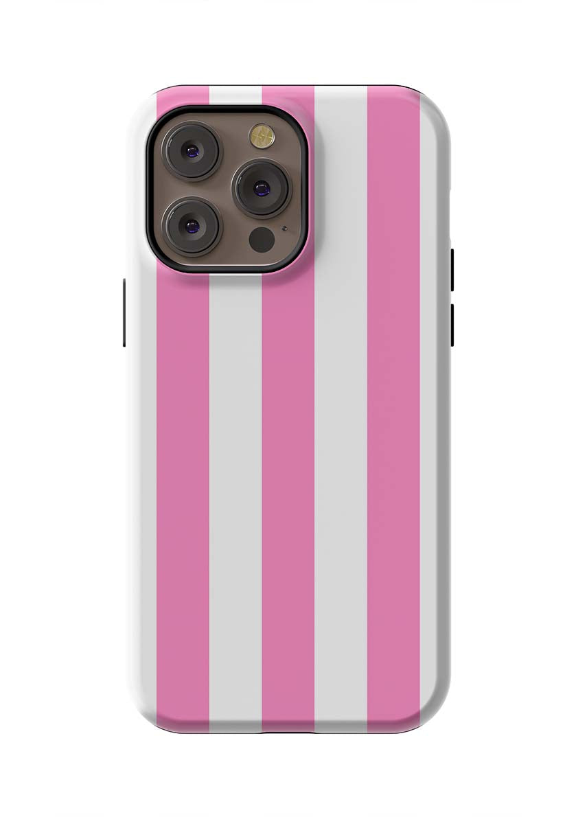 Retro Stripe iPhone Case Phone Case Pink / iPhone 14 Pro Max / Tough Katie Kime