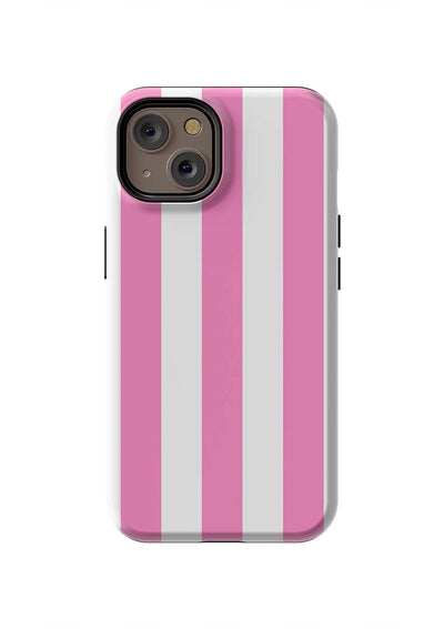 Retro Stripe iPhone Case Phone Case Pink / iPhone 14 / Tough Katie Kime