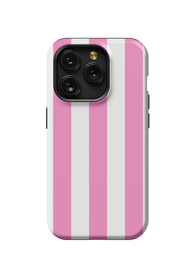 Retro Stripe iPhone Case Phone Case Pink / iPhone 15 Pro / Tough Katie Kime