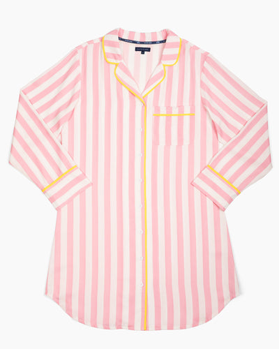 Retro Stripe Sleep Shirt Sleep Shirt Katie Kime