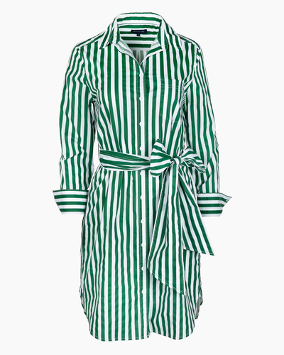 Retro Stripe Sophia Shirtdress Dress Katie Kime