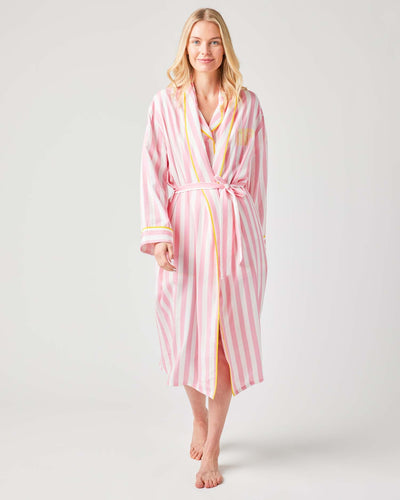 Retro Striped Robe Robe Pink / S/M Katie Kime