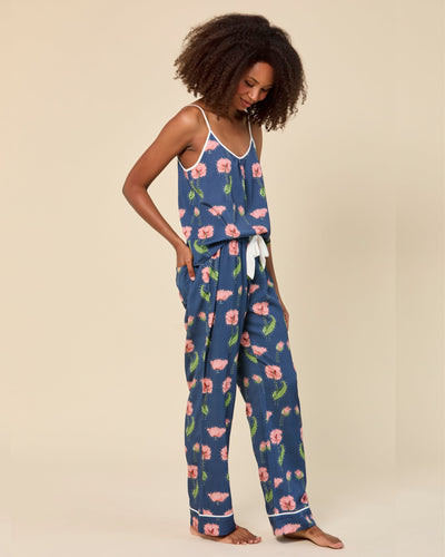 Rhinestone Flower Cami Pants Set Pajama Set Katie Kime