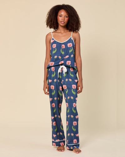 Rhinestone Flower Cami Pants Set Pajama Set Katie Kime