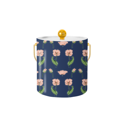 Rhinestone Flower Ice Bucket Ice Bucket Katie Kime