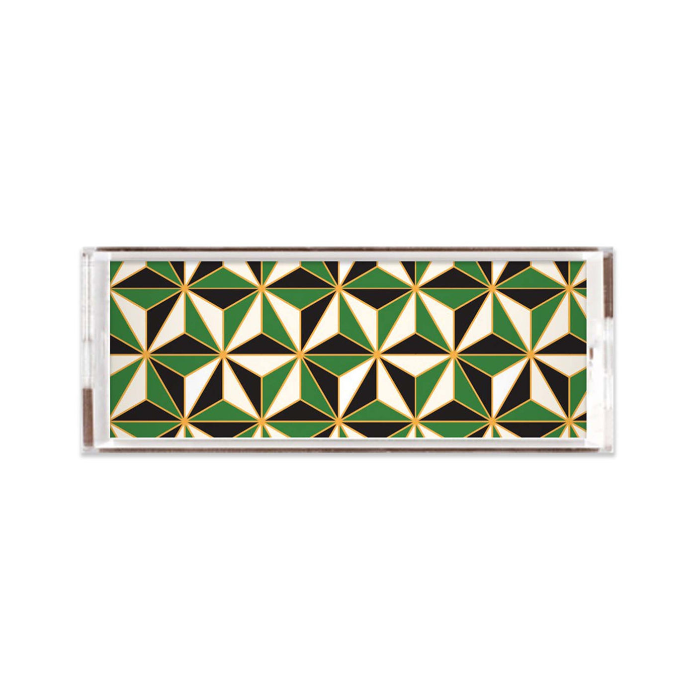 Lucite Trays Green / 11x4 Riviera Lucite Tray Katie Kime