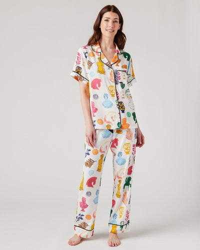 Romanesque Pajama Pants Set Pajama Set Katie Kime