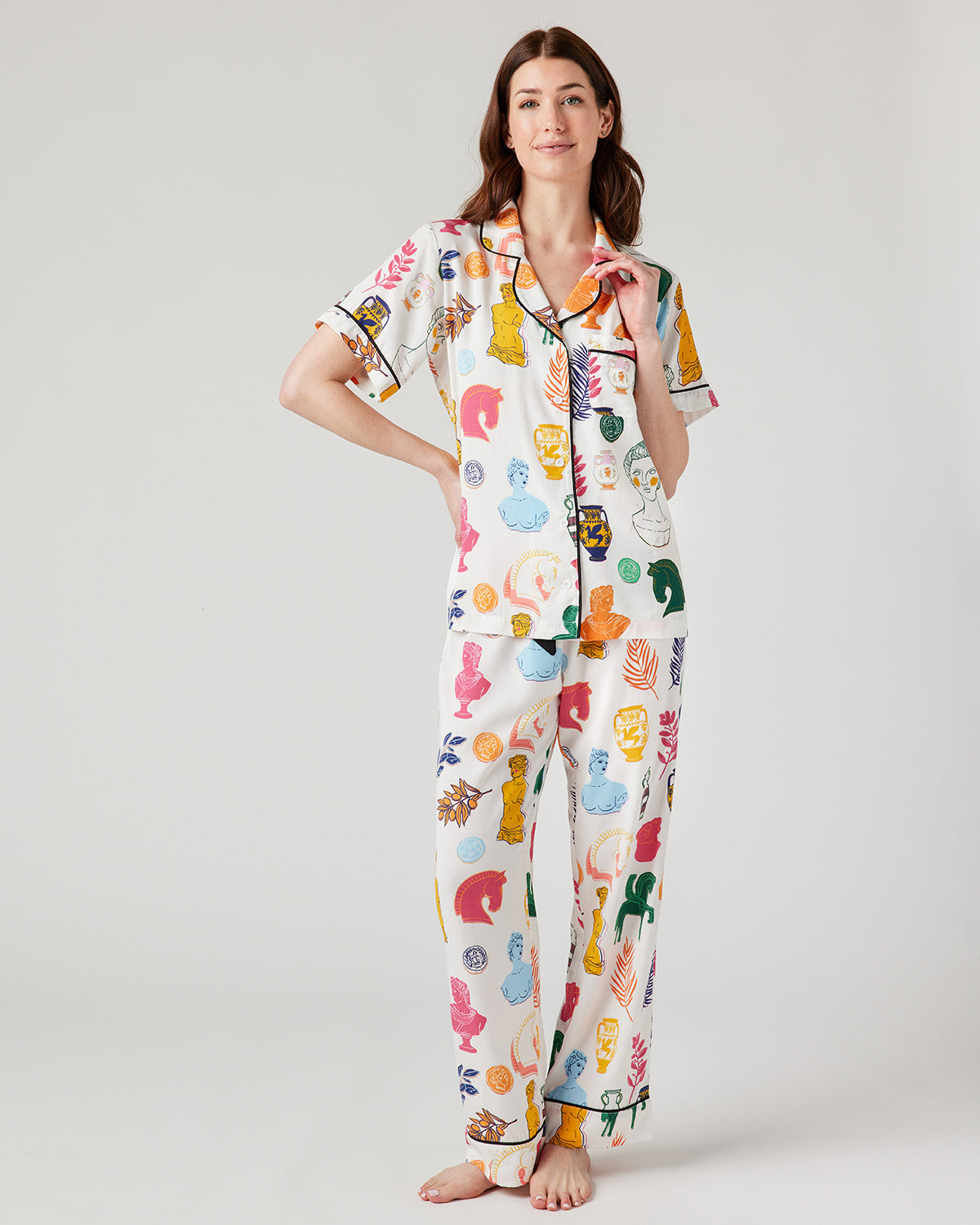 Romanesque Pajama Pants Set Pajama Set Katie Kime