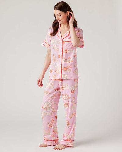San Antonio Toile Pajama Set Pajama Set Katie Kime