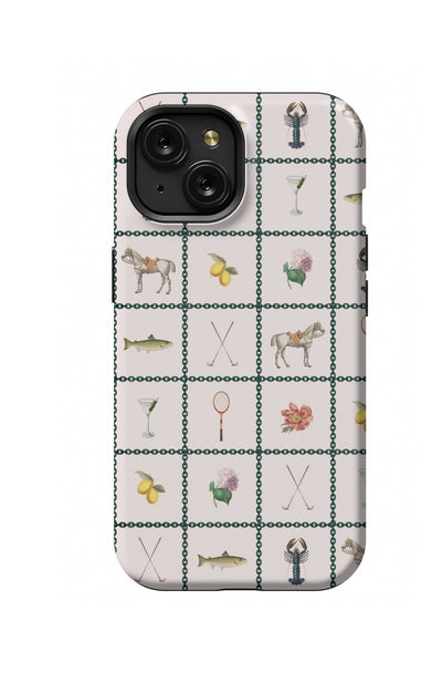 Savannah iPhone Case Phone Case Multi / iPhone 15 / MagSafe Tough Katie Kime