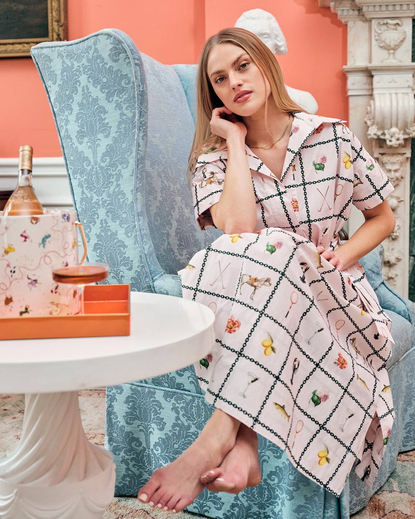 Savannah Taza Maxi Dress Dress Katie Kime