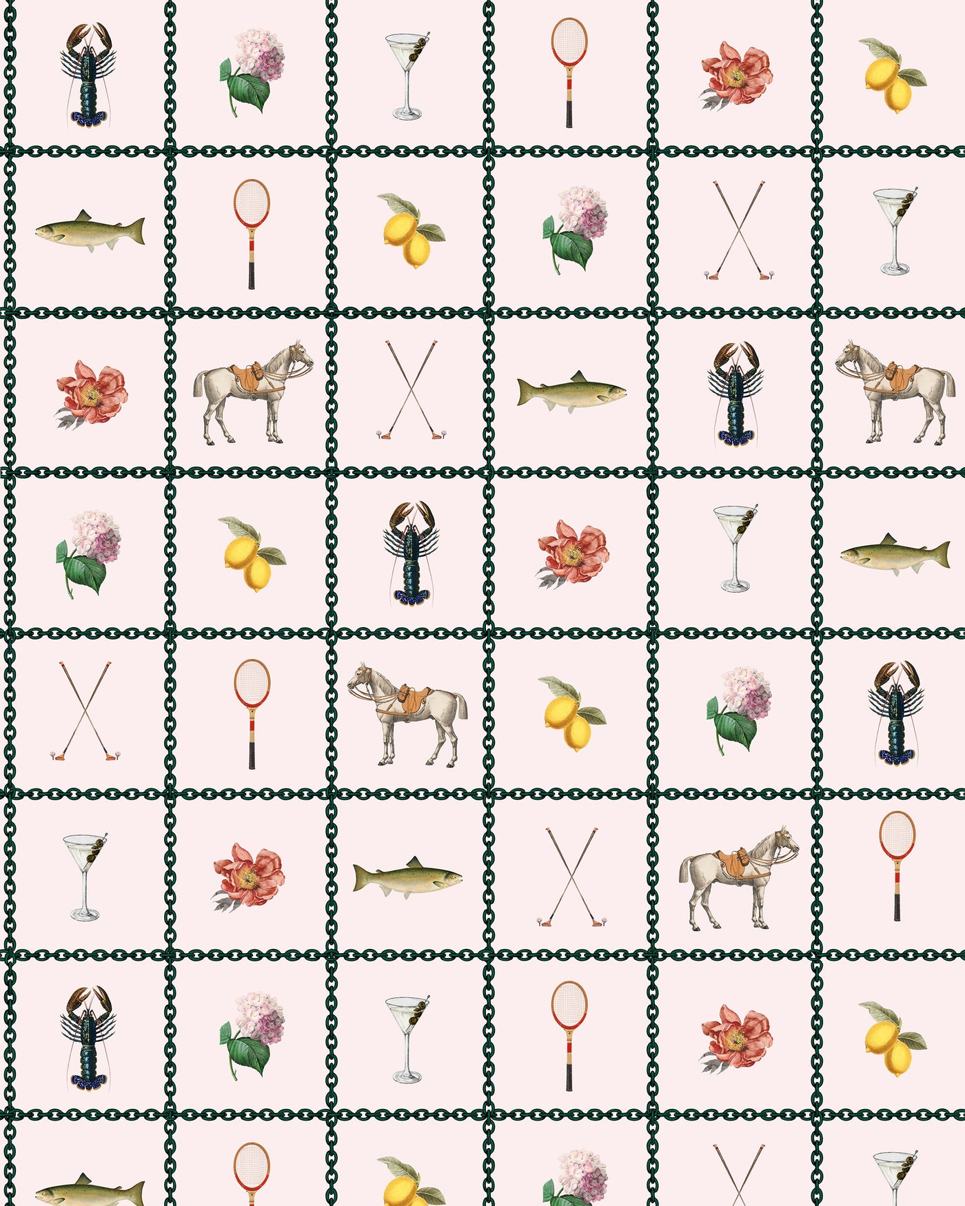 Savannah Traditional Wallpaper Wallpaper Multi / Double Roll Katie Kime