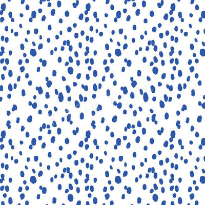 Seeing Spots Peel & Stick Wallpaper Peel & Stick Wallpaper Cobalt / 24" x 144" Katie Kime