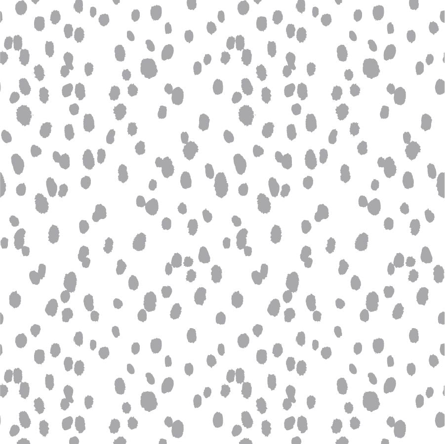 Seeing Spots Peel & Stick Wallpaper Peel & Stick Wallpaper Grey / 24" x 144" Katie Kime