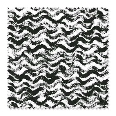 Fabric Black / Cotton / Sample Static Fabric Katie Kime