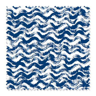 Fabric Navy / Cotton / Sample Static Fabric Katie Kime