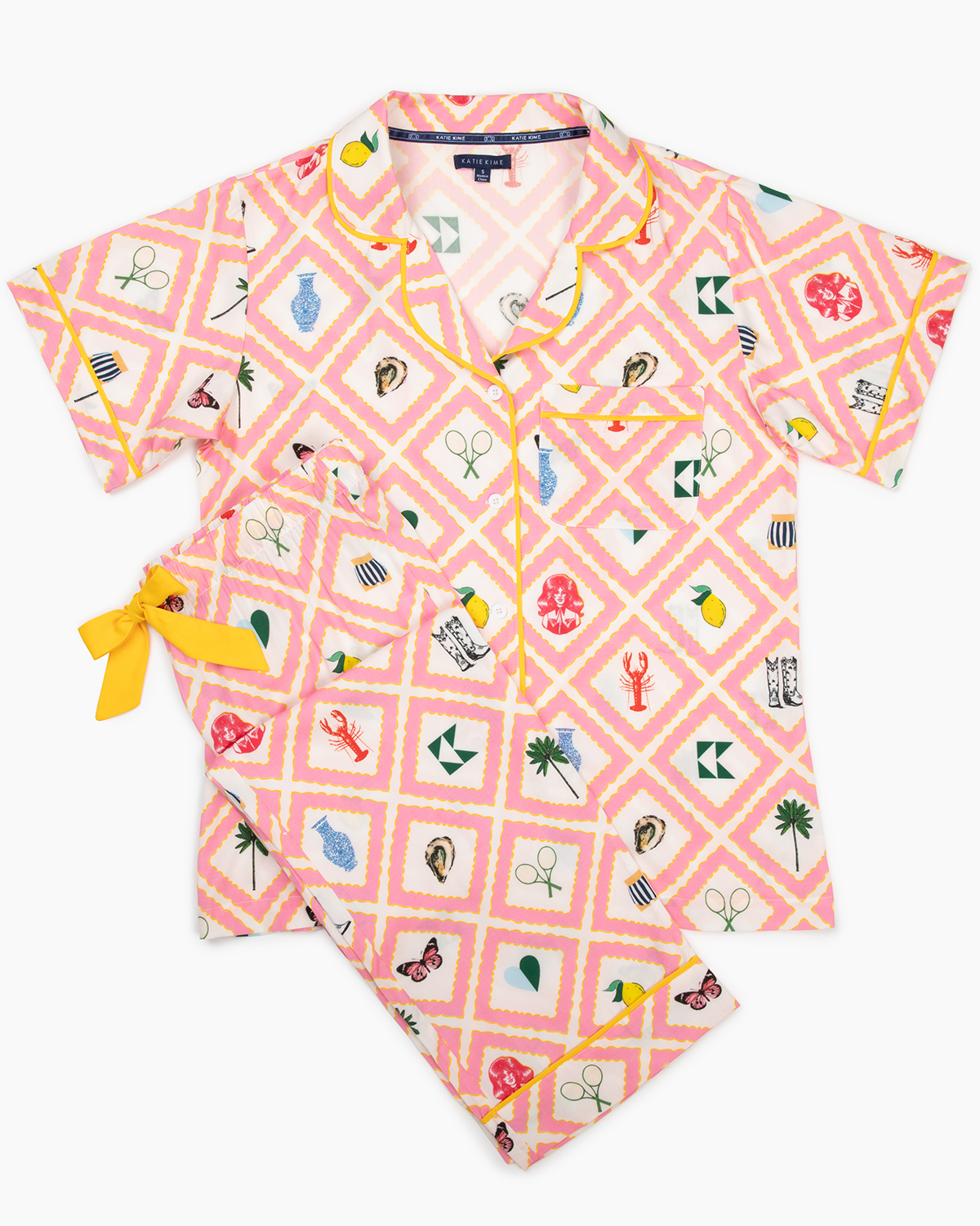 Story Pajama Pants Set Pajama Set Katie Kime