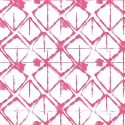 Strata Traditional Wallpaper Wallpaper Pink / Small Sample Katie Kime