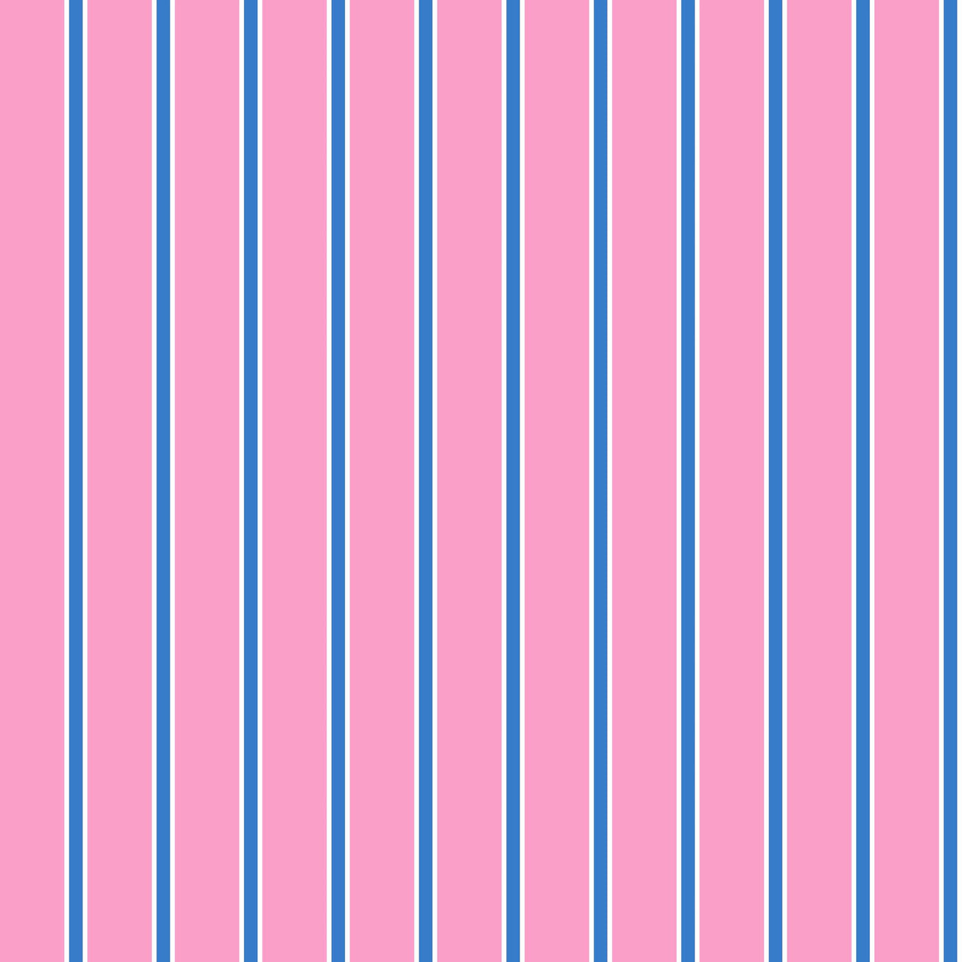 Tailored Stripe Coaster Set Coaster Set Pink Blue Katie Kime