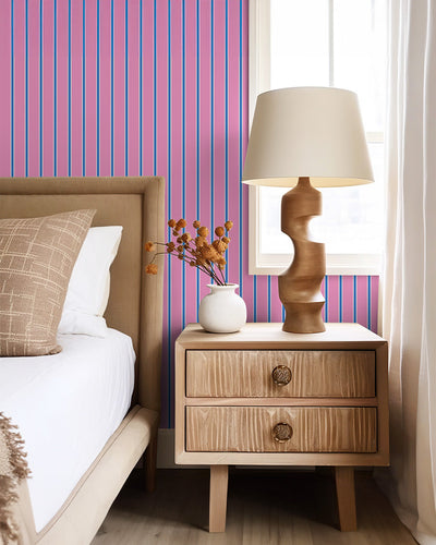 Tailored Stripe Peel & Stick Wallpaper Peel & Stick Wallpaper Katie Kime