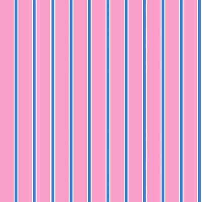 Tailored Stripe Peel & Stick Wallpaper Peel & Stick Wallpaper Pink Blue / 24" x 144" Katie Kime