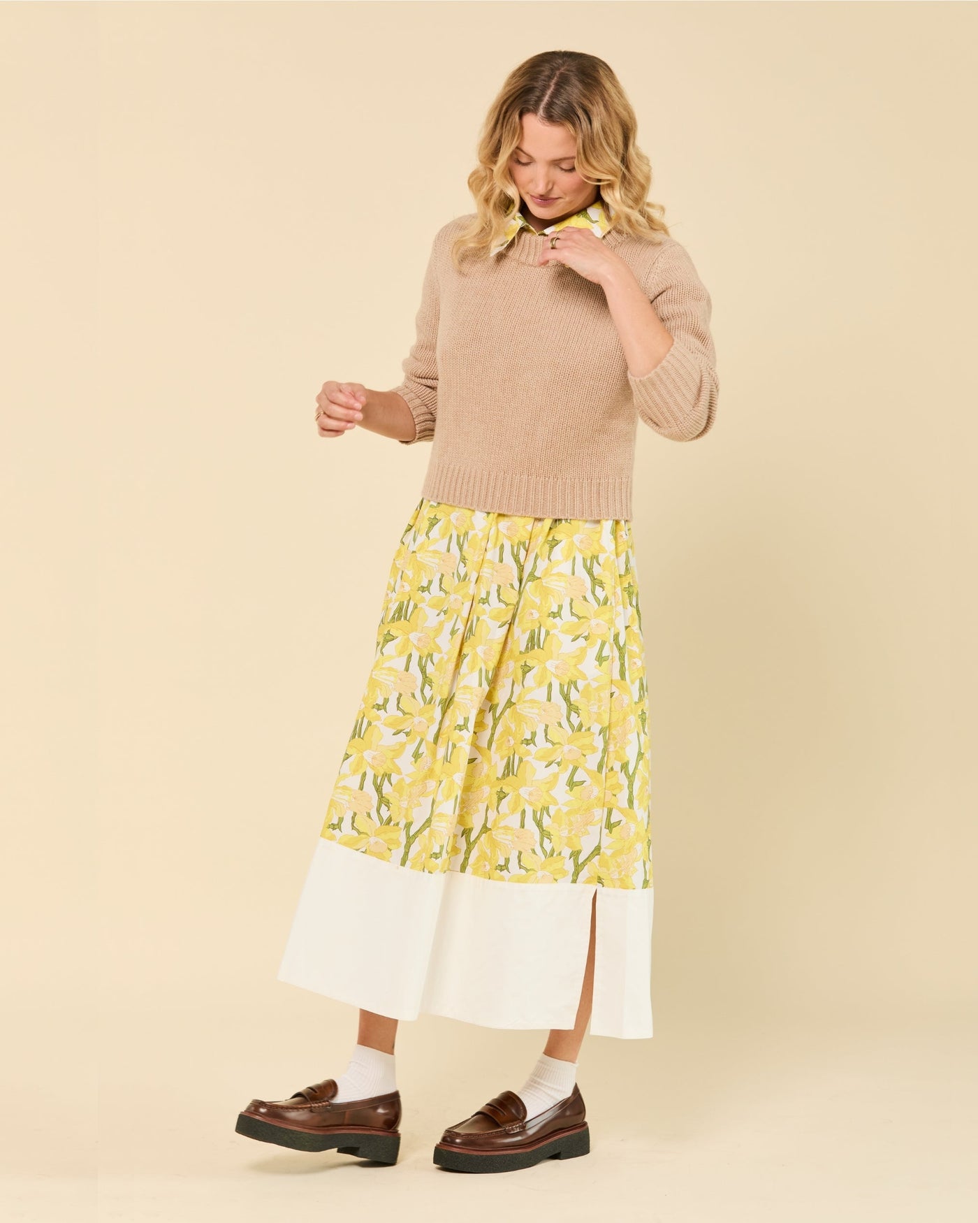 Taza Maxi Dress in Garden Party Dress Katie Kime