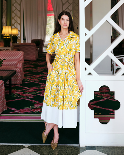 Taza Maxi Dress in Garden Party Dress Katie Kime