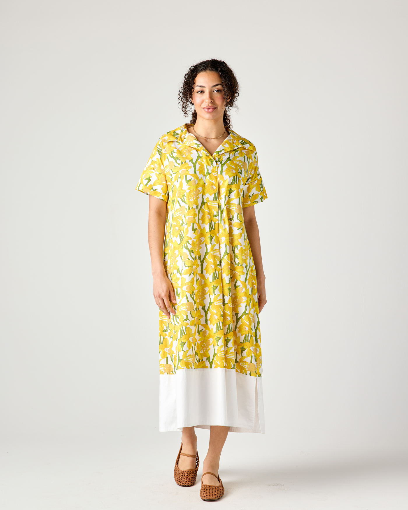 Taza Maxi Dress in Garden Party Dress Katie Kime
