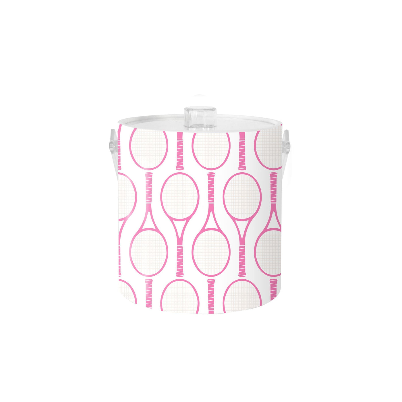 Tennis Time Ice Bucket Ice Bucket Pink / Lucite Katie Kime