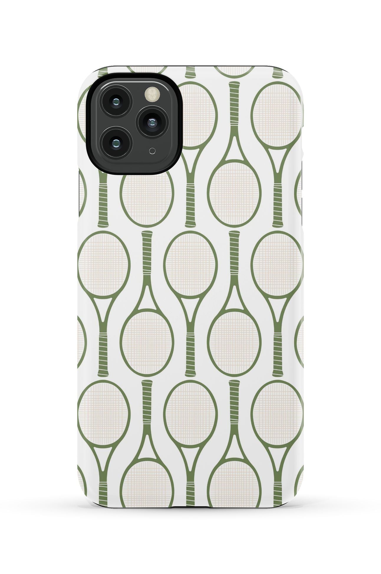 Tennis Time iPhone Case Phone Case Green / iPhone 11 Pro Max / Tough Katie Kime