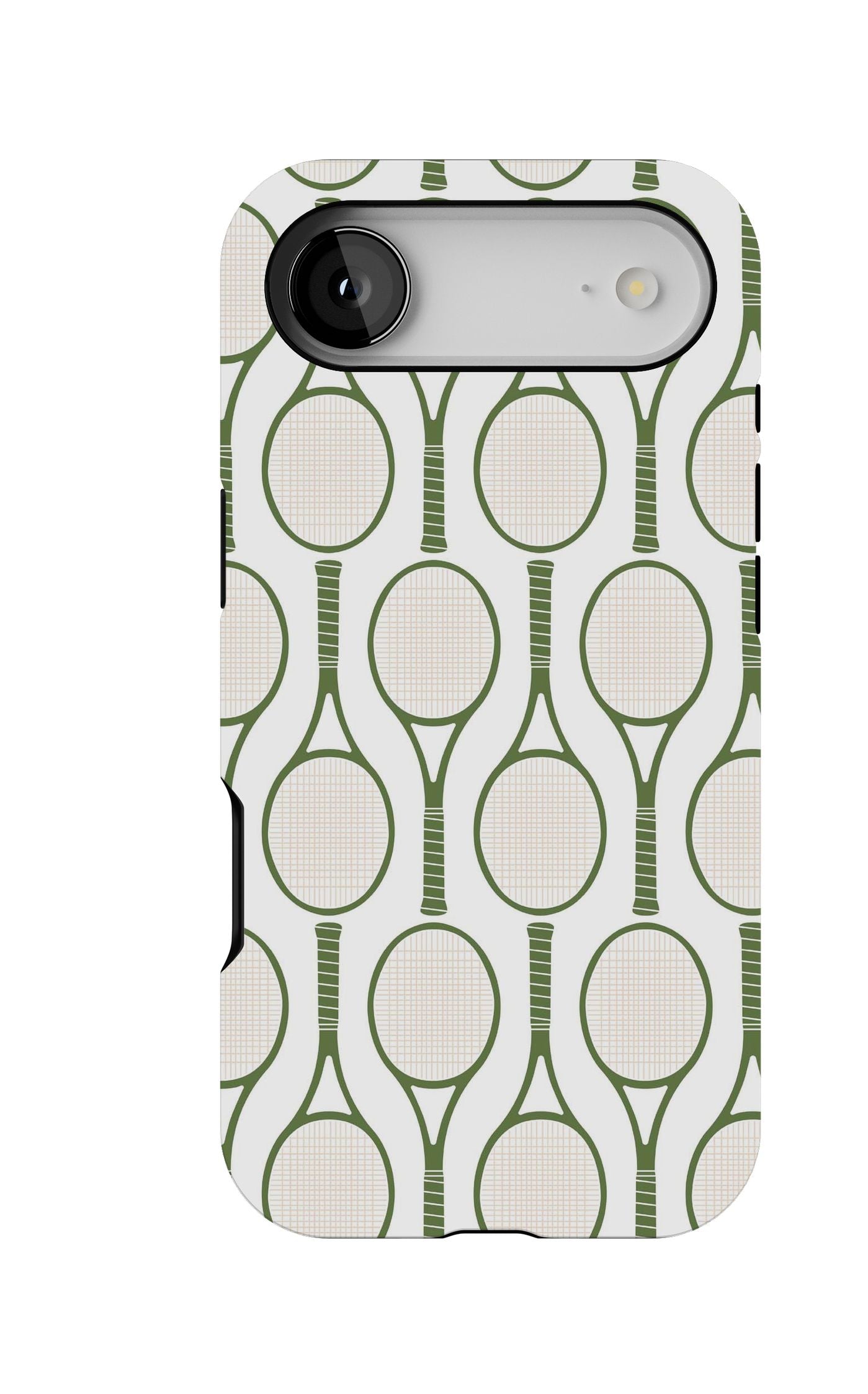 Tennis Time iPhone Case Phone Case Green / iPhone 17 Air / MagSafe Tough Katie Kime