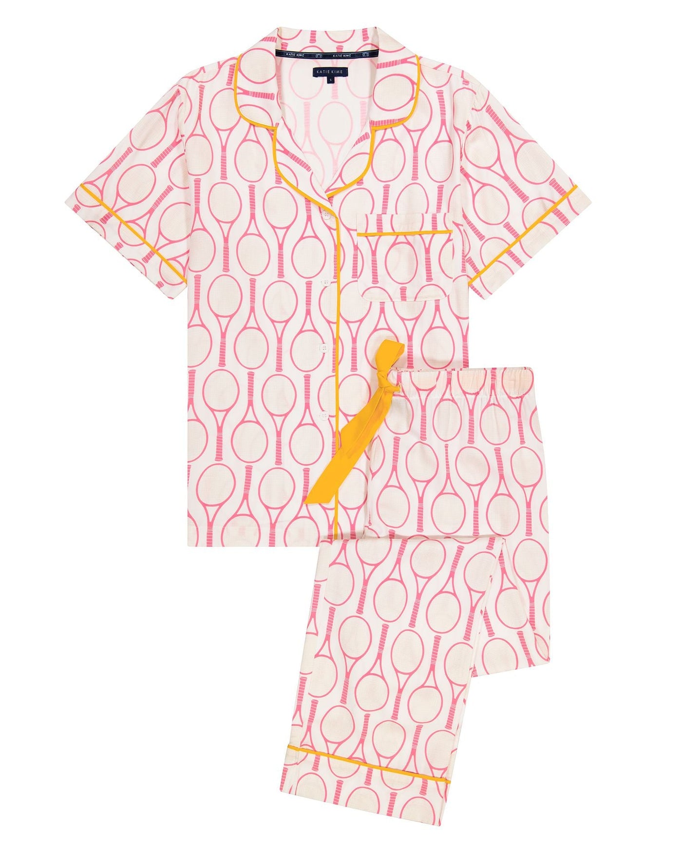 Tennis Time Pajama Pants Set Pajama Set Katie Kime