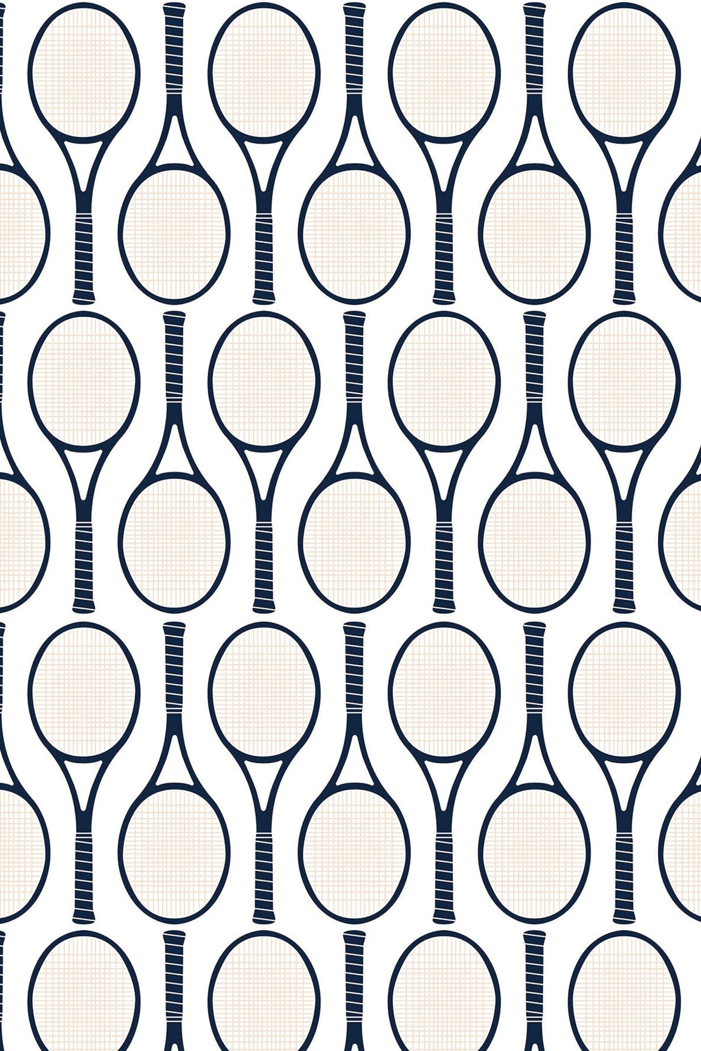 Tennis Time Peel & Stick Wallpaper Peel & Stick Wallpaper Katie Kime