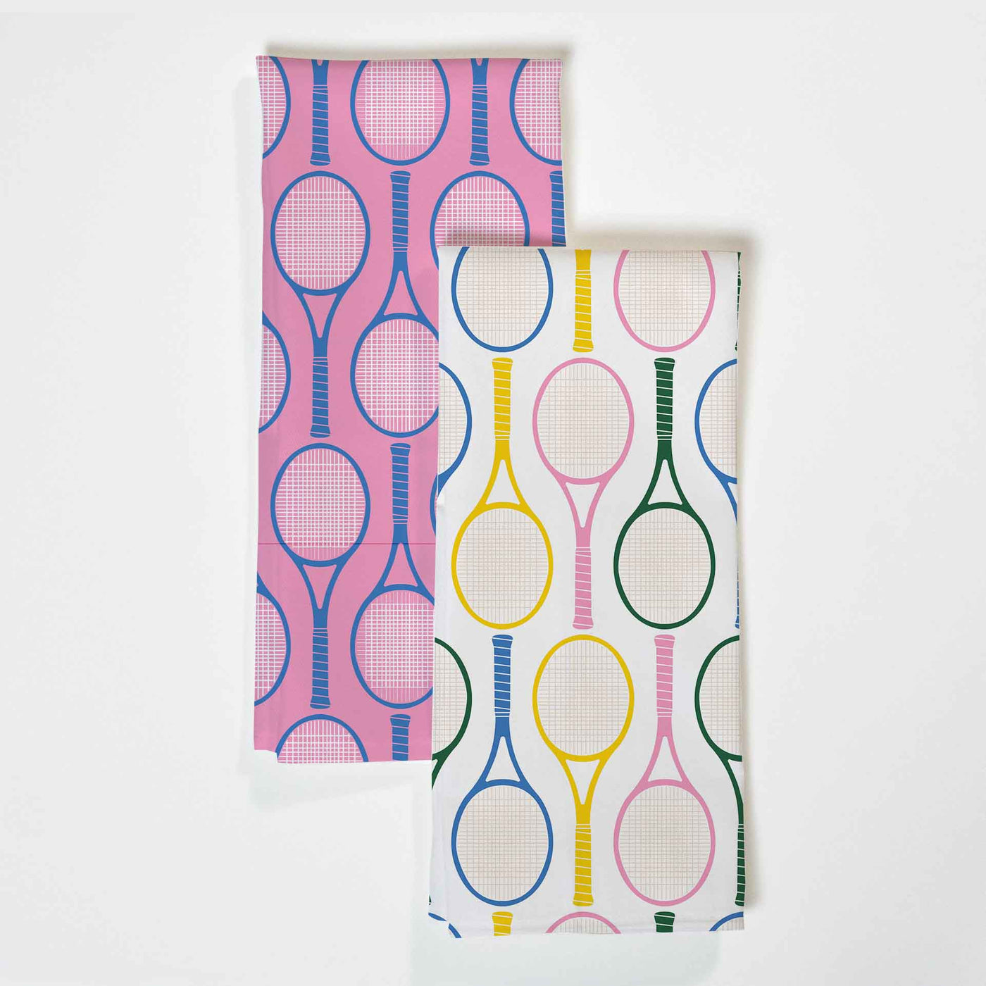 Tennis Time Tea Towel Set Tea Towel Multi Katie Kime