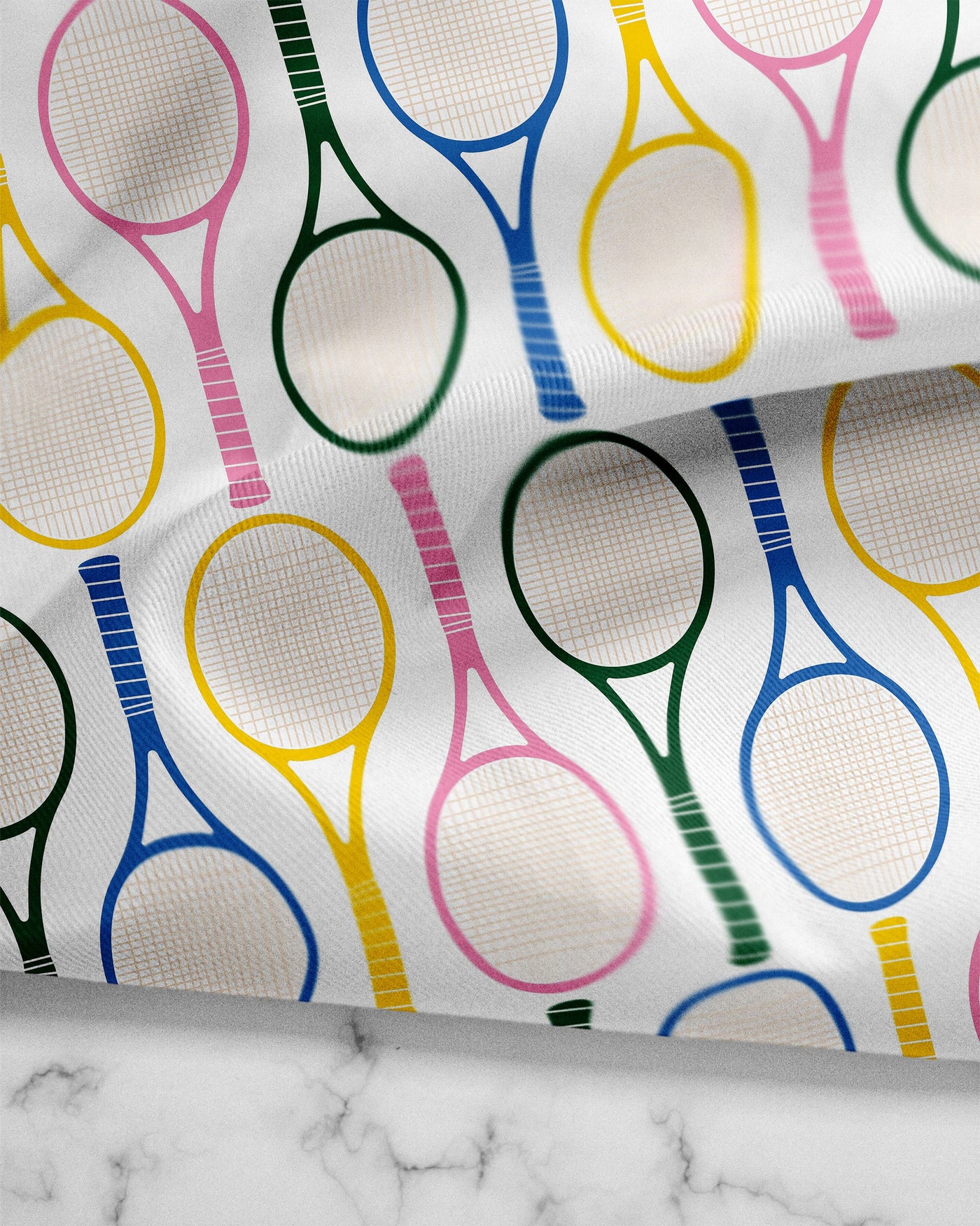 Tennis Time Tea Towel Set Tea Towel Multi Katie Kime